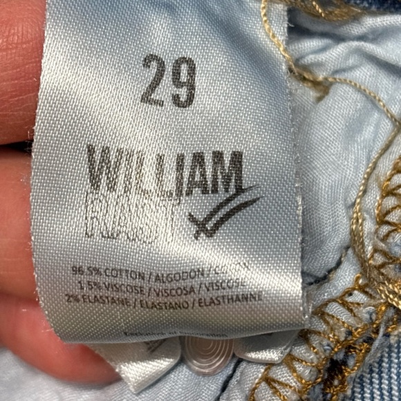 William Rast Sculpture Highrise Denim Distressed Women's Shorts-Size 29 - Picture 8 of 8